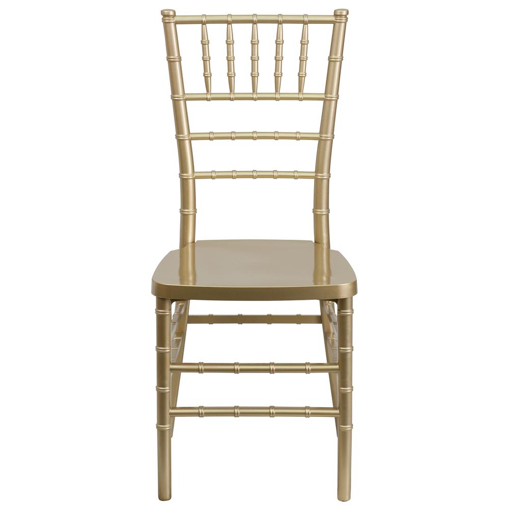 Gold Resin Stacking Chiavari Chair. Picture 5