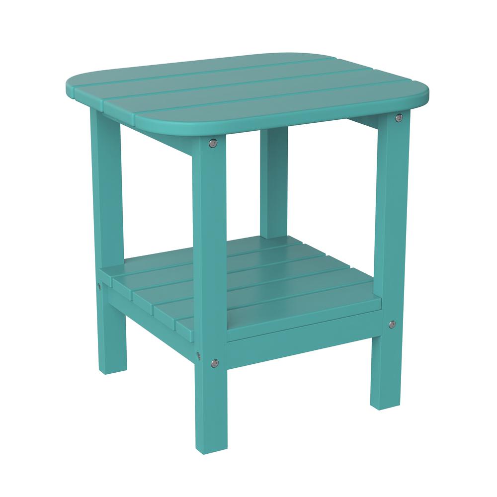 Contemporary 2 Tier Adirondack Side Table. Picture 1