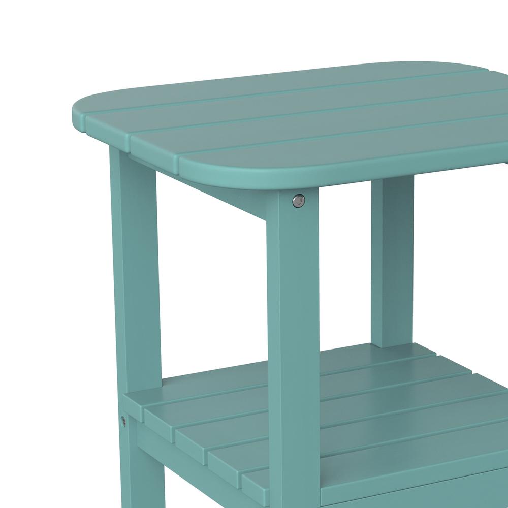 Contemporary 2 Tier Adirondack Side Table. Picture 2