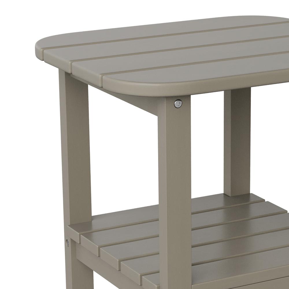 Contemporary 2 Tier Adirondack Side Table. Picture 2