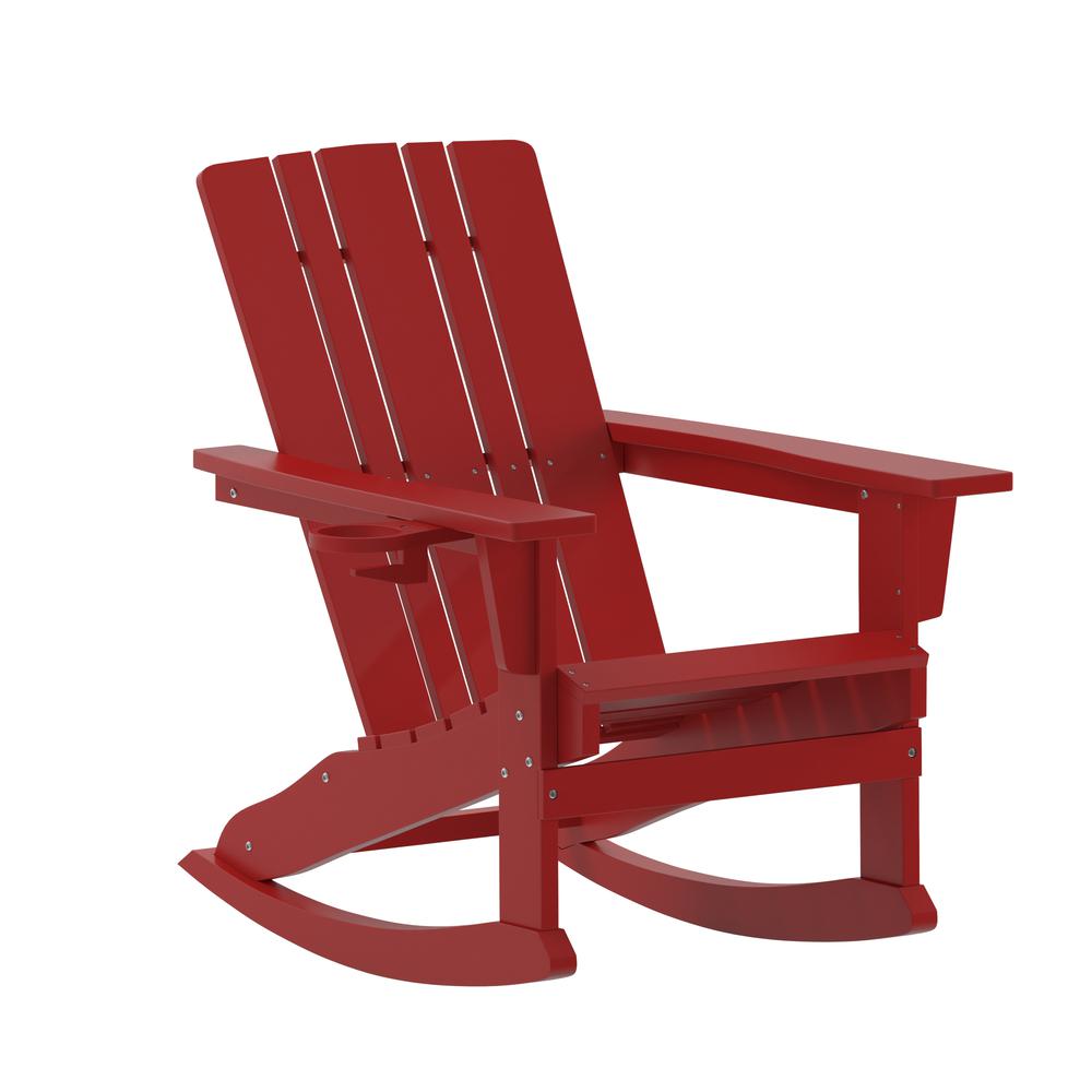 Classic Commercial Grade All Weather Rocking Chair. Picture 1