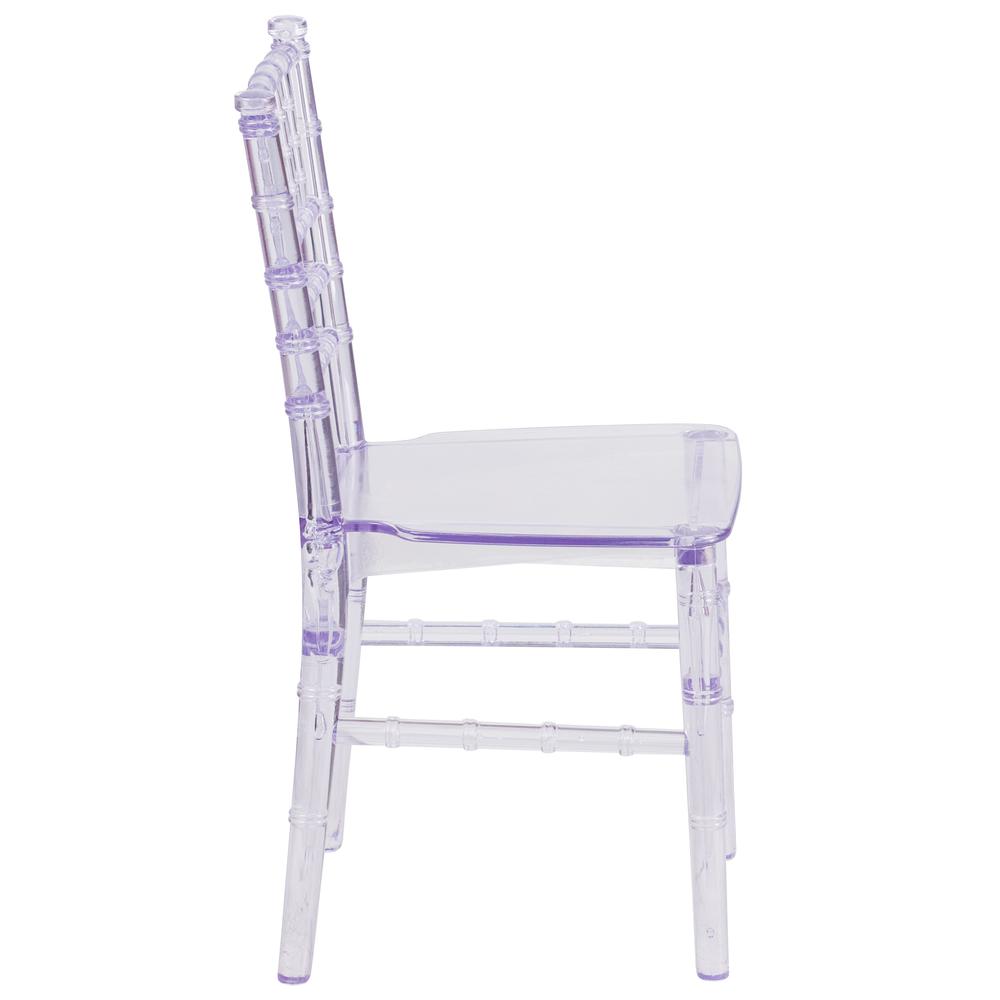 Child’s Transparent Crystal Resin Party and Event Chiavari Chair for Commercial & Residential Use. Picture 3
