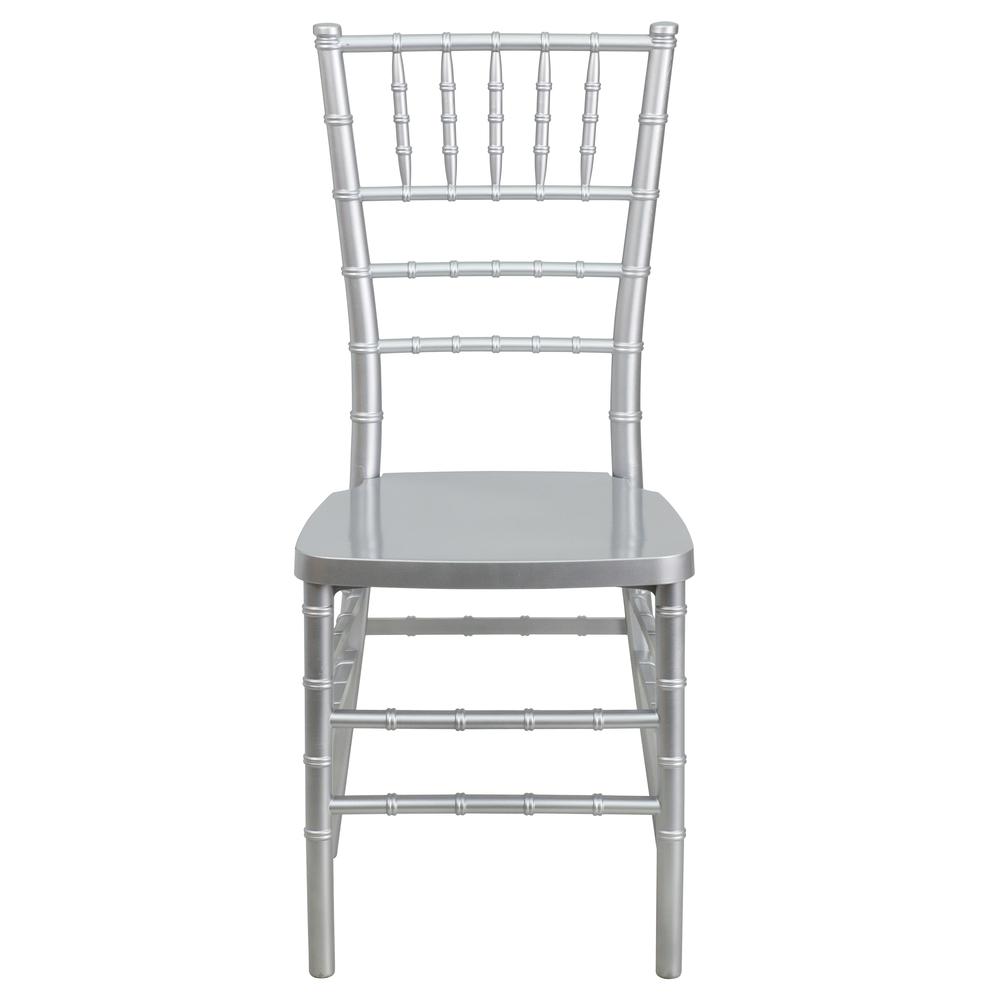 Silver Resin Stacking Chiavari Chair. Picture 5