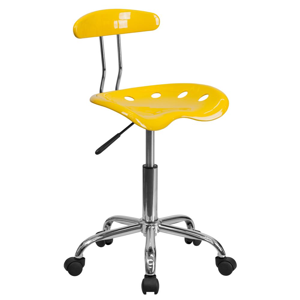 Swivel Task Chair | Adjustable Swivel Chair for Desk and Office with Tractor Seat. The main picture.