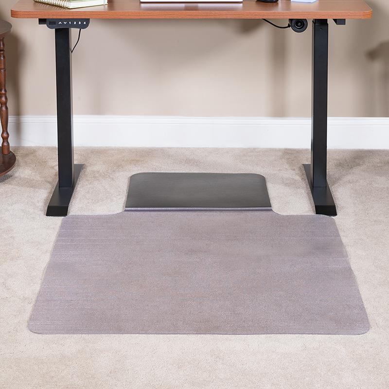 Sit or Stand Mat Anti-Fatigue Support Combined with Floor Protection (36" x 53"). Picture 2