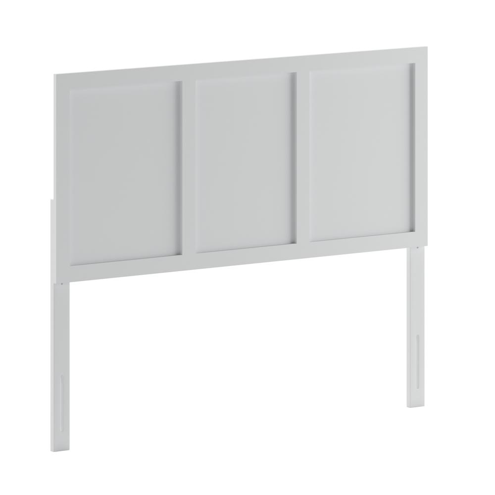 Contemporary King Size Raised Panel Headboard. Picture 1