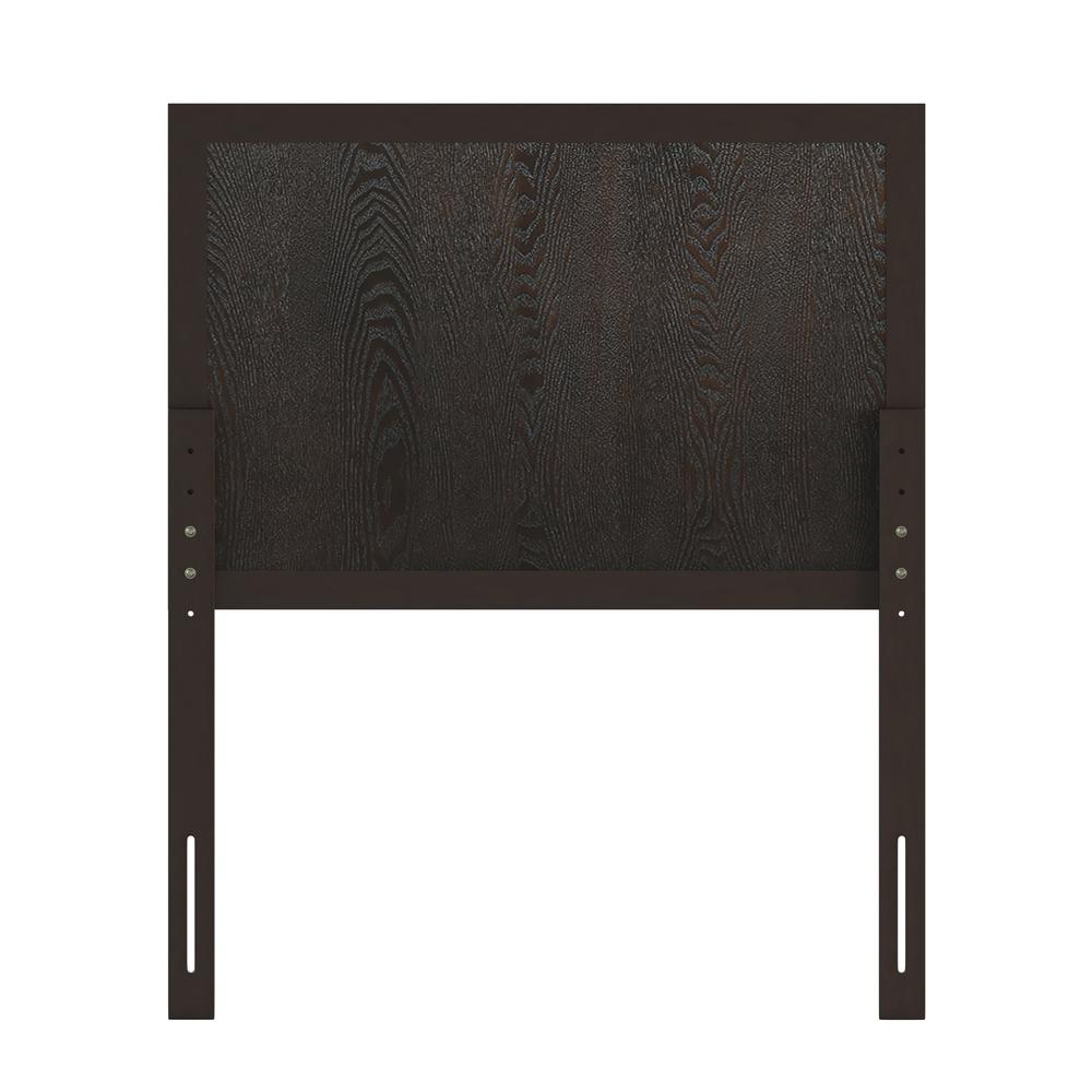 Contemporary Twin Size Raised Panel Headboard. Picture 2