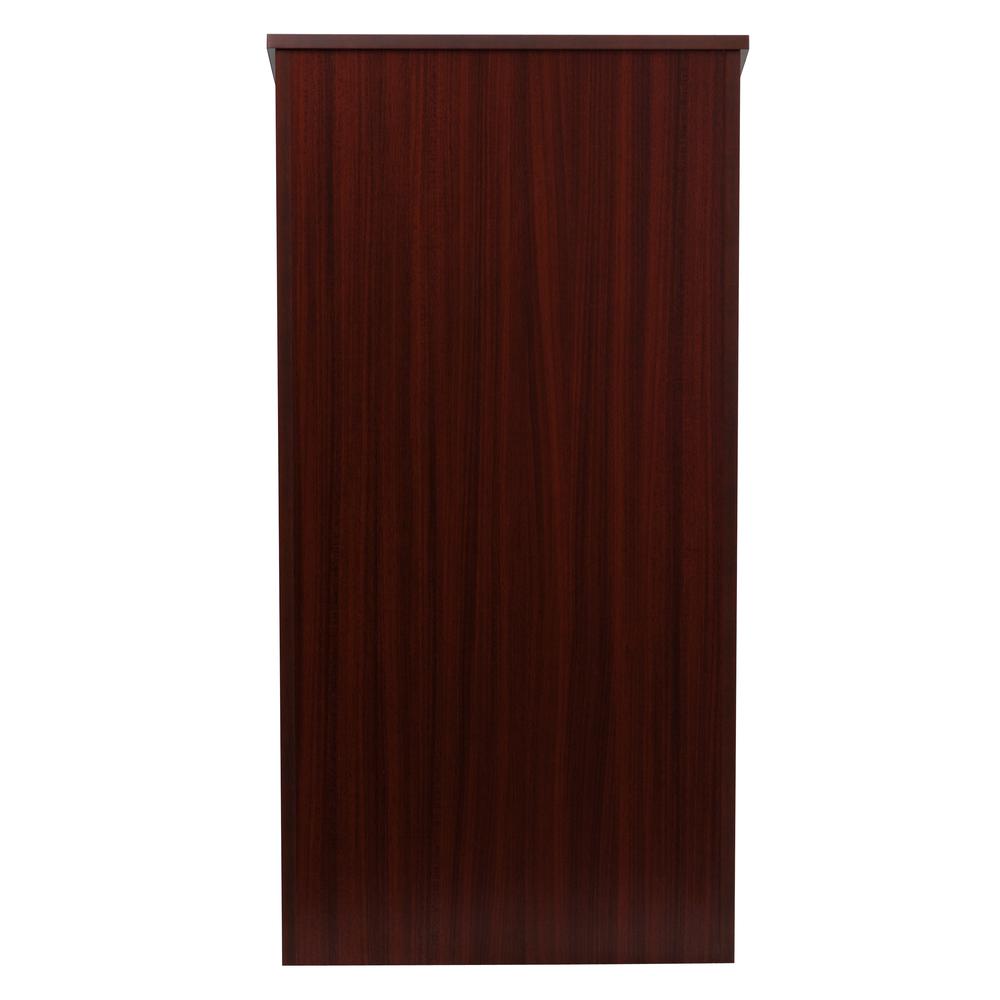 Stand-Up Wood Lectern in Mahogany. Picture 4