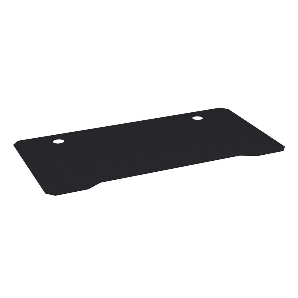 Black Mega Size Extended Gaming Mouse Pad with Anti-Slip Rubber Micro Weave Top. Picture 2