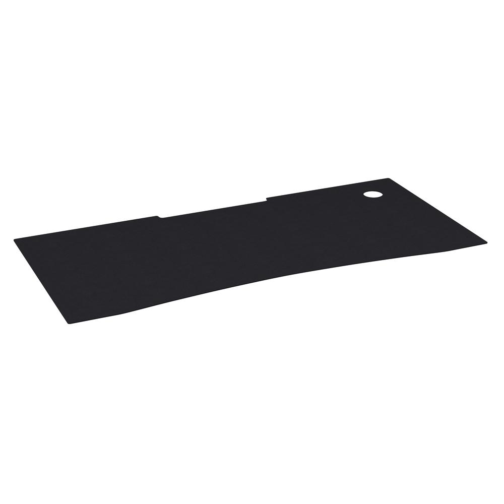 Black Mega Size Extended Gaming Mouse Pad with Anti-Slip Rubber Base. Picture 2