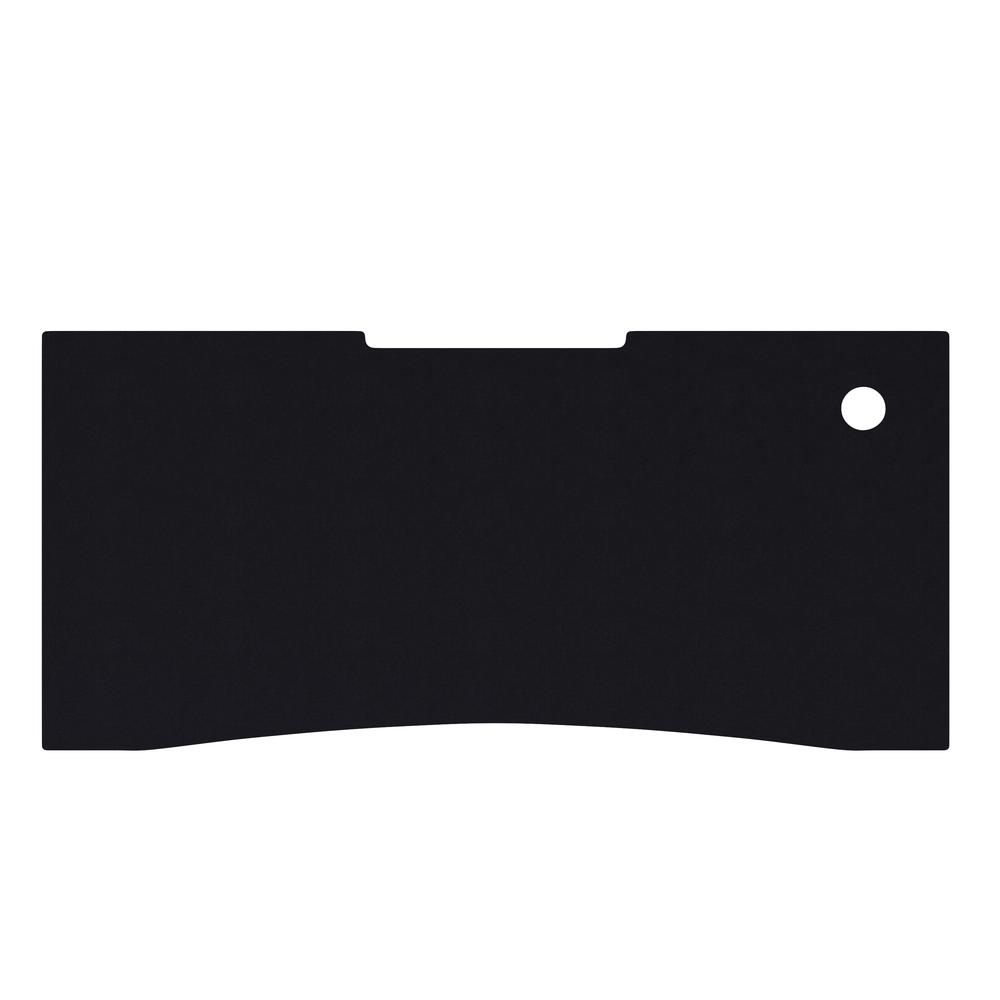 Black Mega Size Extended Gaming Mouse Pad with Anti-Slip Rubber Base. Picture 12