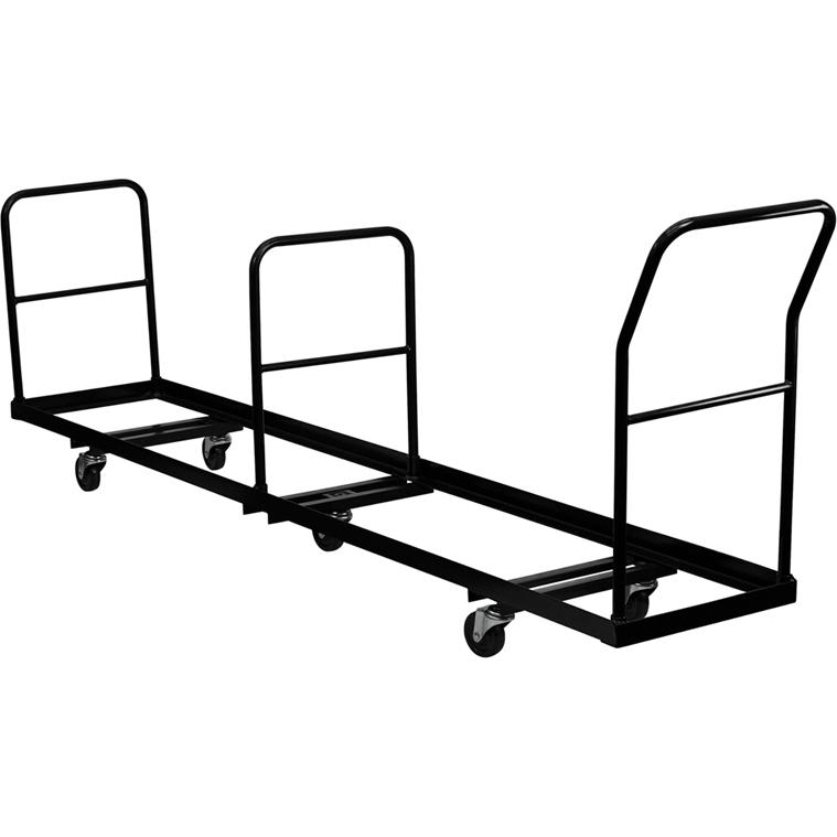 Vertical Storage Folding Chair Dolly - 50 Chair Capacity. Picture 1