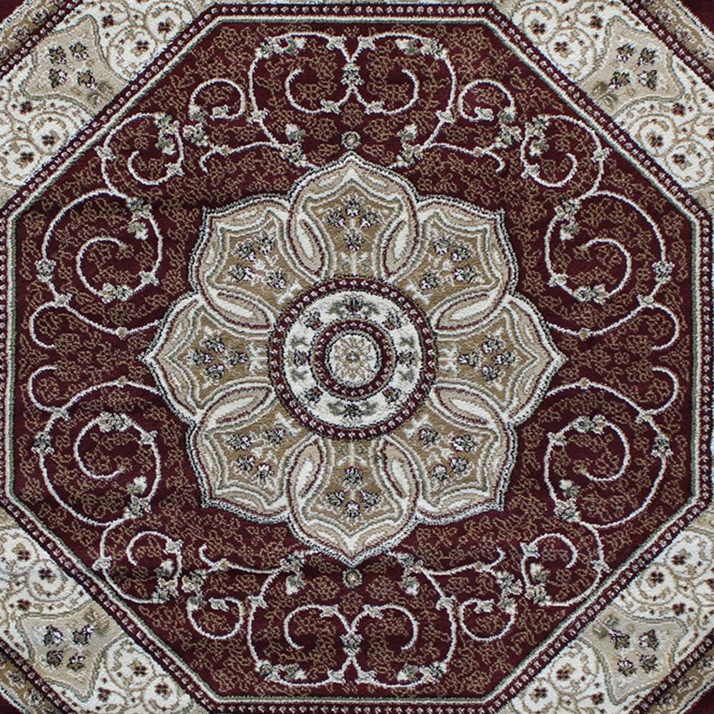Traditional Style 4' x 4' Indoor Area Rug. Picture 2