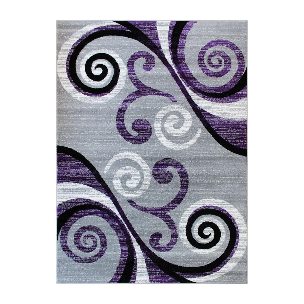Contemporary 5' x 7' Accent Rug for Indoor Use. Picture 1