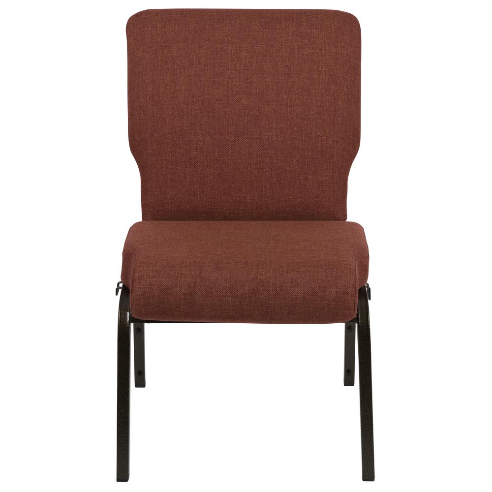 20.5 in. Cinnamon Molded Foam Church Chair. Picture 5