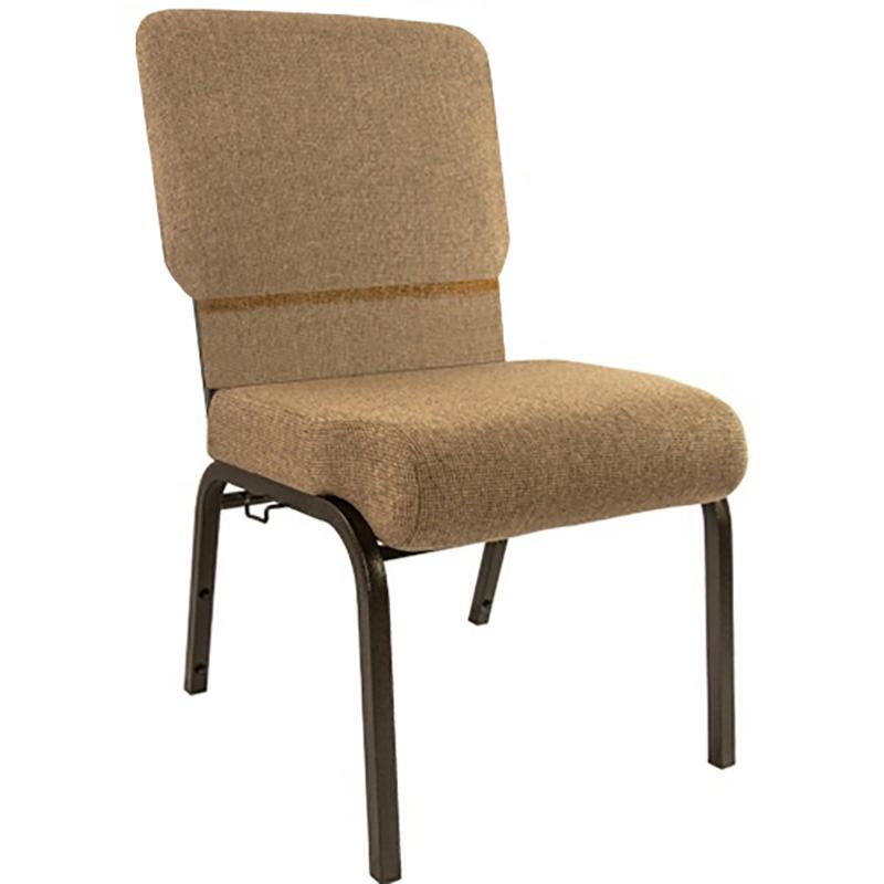 Mixed Tan Church Chair 20.5 in. Wide. Picture 11