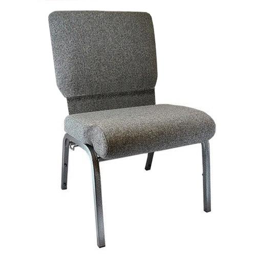 Charcoal Gray Church Chair 20.5 in. Wide. Picture 10