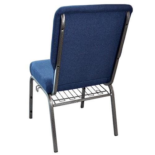 Navy Church Chairs 18.5 in. Wide. Picture 4