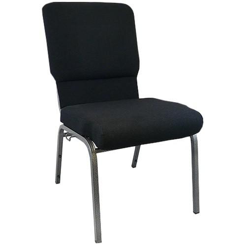 Black Church Chairs 18.5 in. Wide. Picture 5