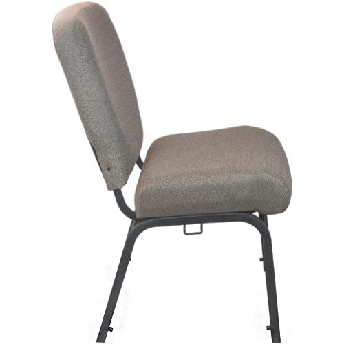 Signature Elite Tan Speckle Church Chair - 20 in. Wide. Picture 2
