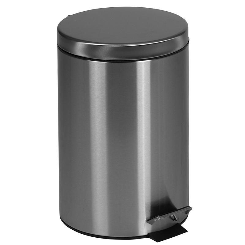 Stainless Steel Fingerprint Resistant Soft Close, Step Trash Can - 5.3 Gallons. Picture 2