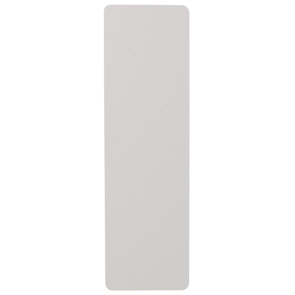 5-Foot Granite White Plastic Folding Training Table. Picture 3