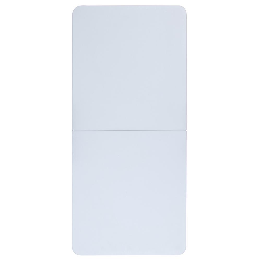 4.97-Foot Bi-Fold Granite White Plastic Folding Table. Picture 3