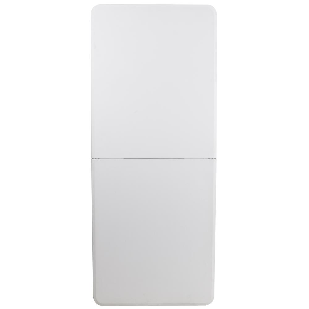 6-Foot Bi-Fold Granite White Plastic Folding Table. Picture 3