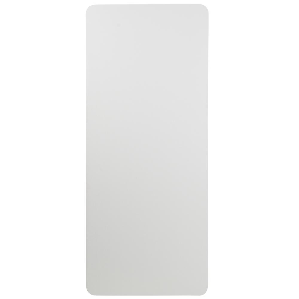 6-Foot Granite in White Plastic Folding Table. Picture 4