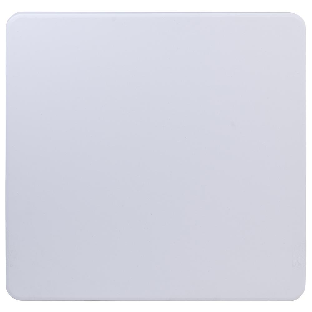 2.81-Foot Square Granite White Plastic Folding Table. Picture 3