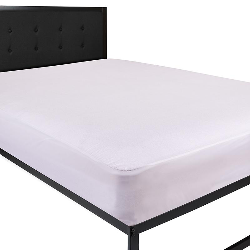 Premium Fitted 100% Waterproof-Hypoallergenic Vinyl Free Mattress Protector - Breathable Smooth Fabric Surface, Queen Size. Picture 2