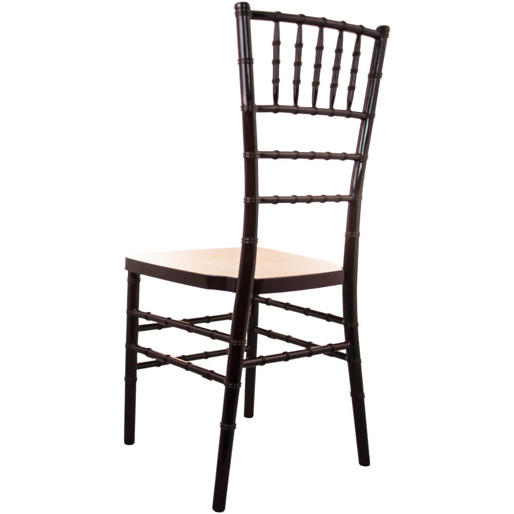 Mahogany Resin Chiavari Chair. Picture 3