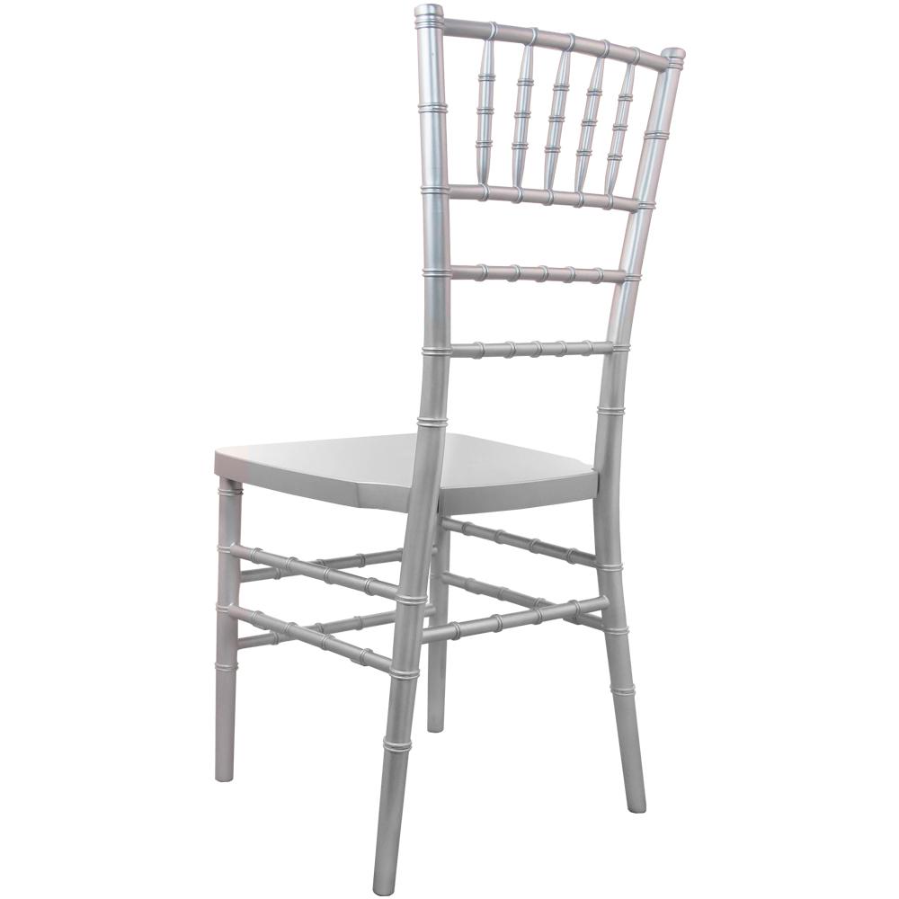 Silver Resin Chiavari Chair. Picture 3