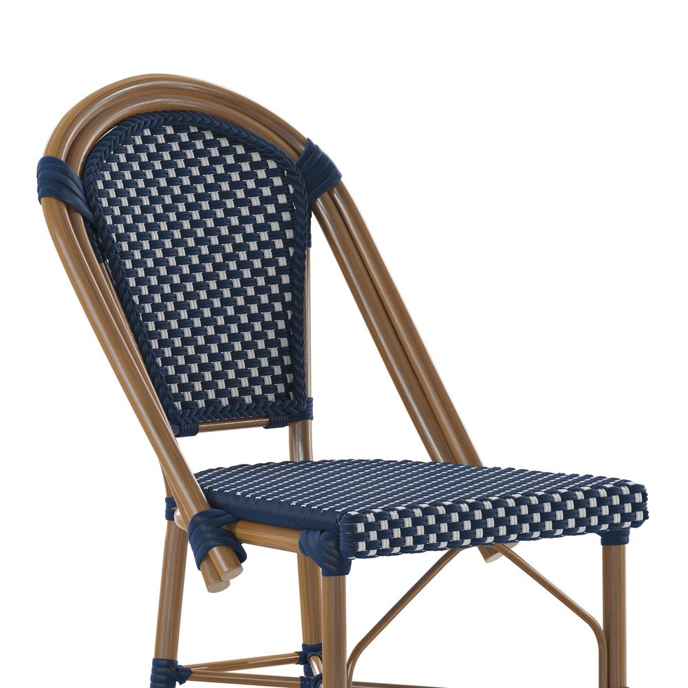 2PK Navy/White Paris Chair. Picture 2