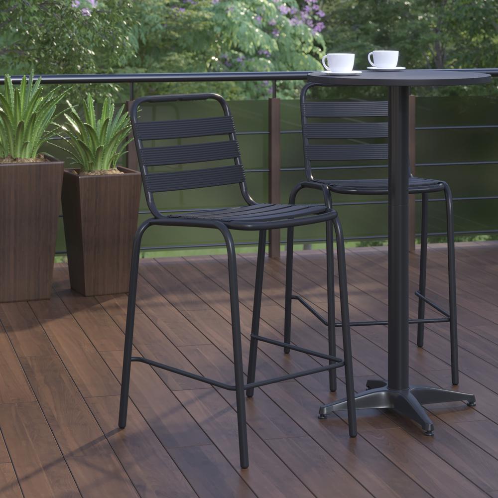 Contemporary Patio Stools for Indoor and Outdoor Use. Picture 4