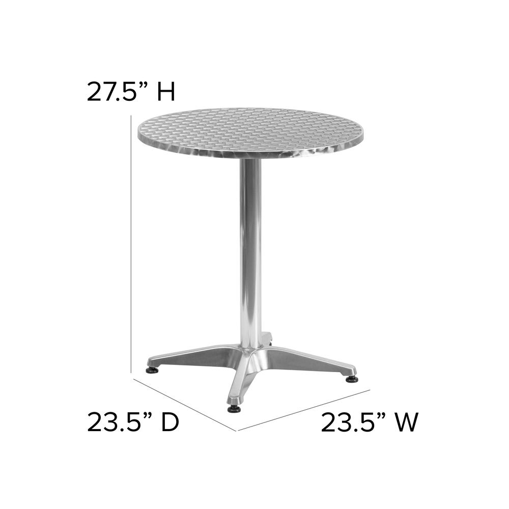 Round Patio Table for Restaurants, Banquet Halls and Dining Room. Picture 8