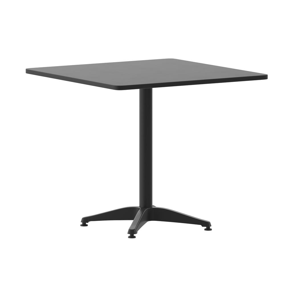 Square Aluminum Table Designed for Indoor and Outdoor Use. Picture 1