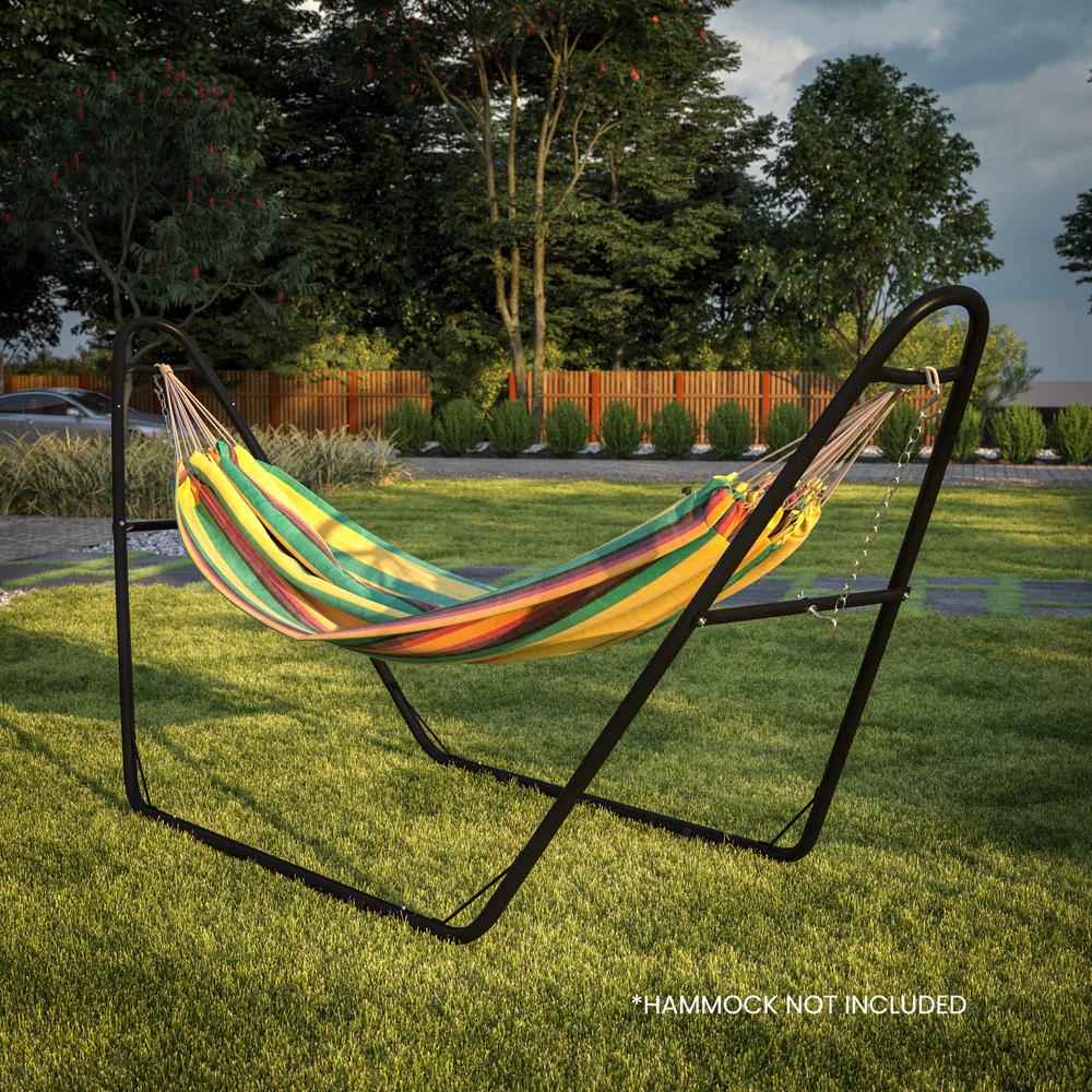 Contemporary 2 Person Hammock with Heavy Duty Stand. Picture 9
