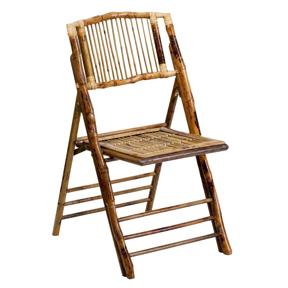 American Champion Bamboo Folding Chair. Picture 1