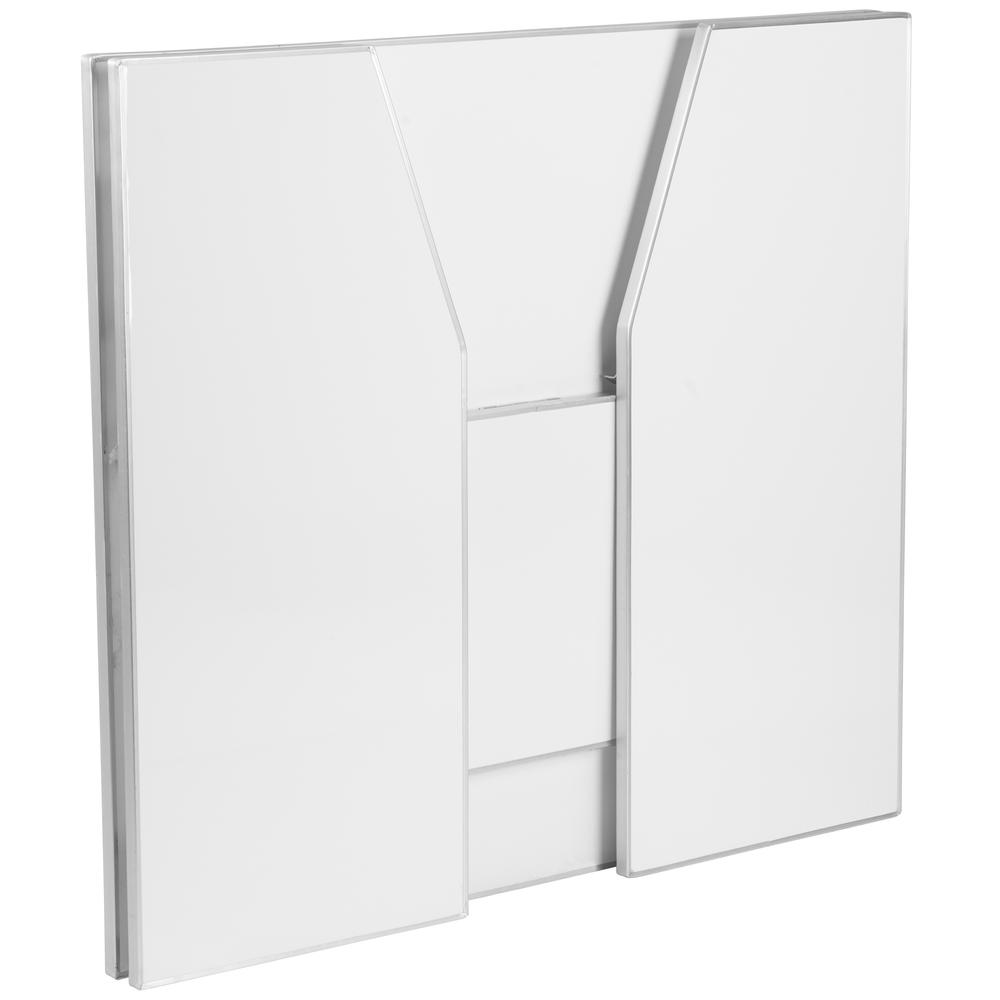 4' White Laminate Foldable Bar - Portable Event Bar. Picture 3