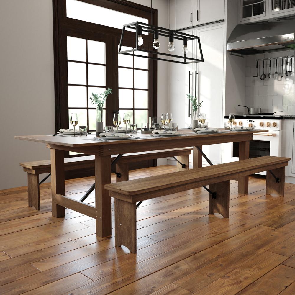 Farmhouse Dining Table. Picture 5
