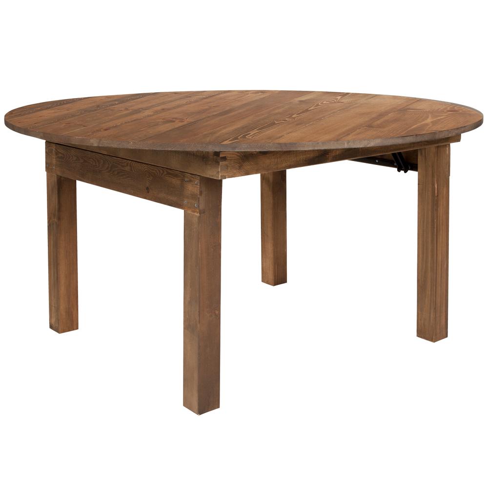 Round Dining Table | Farm Inspired, Rustic & Antique Pine Dining Room Table. Picture 1