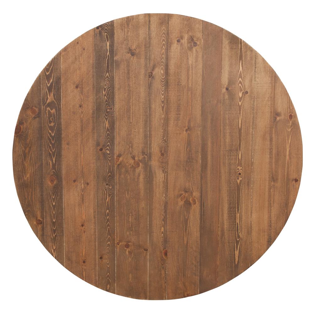 Round Dining Table | Farm Inspired, Rustic & Antique Pine Dining Room Table. Picture 3