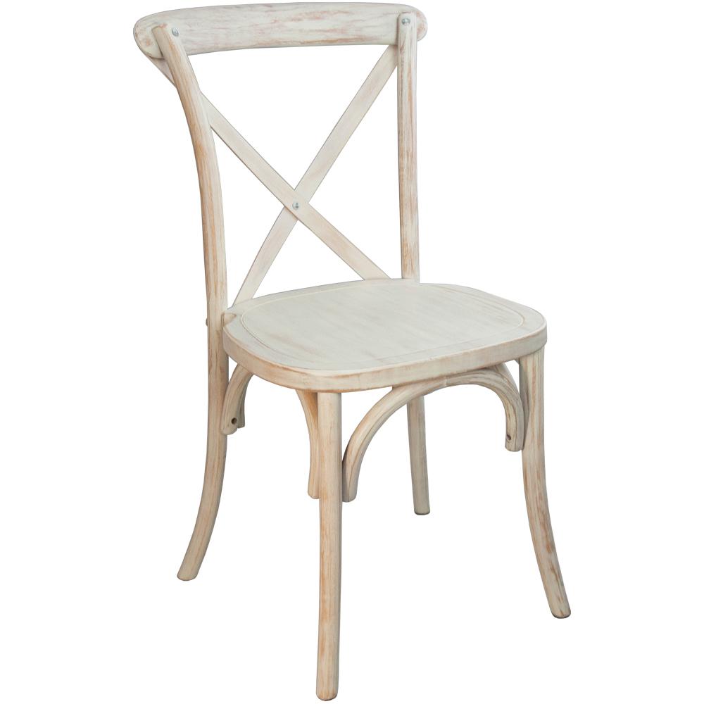 Lime Wash X-Back Chair. Picture 11