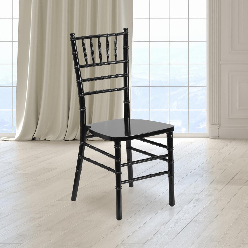 Black Wood Chiavari Chair. Picture 8