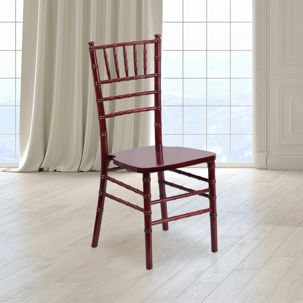 Mahogany Wood Chiavari Chair. Picture 5