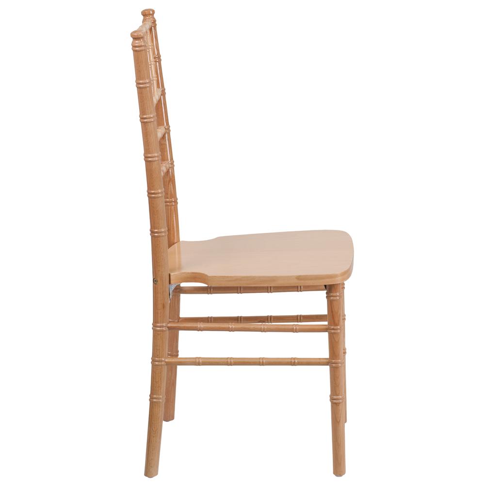 Natural Wood Chiavari Chair. Picture 2