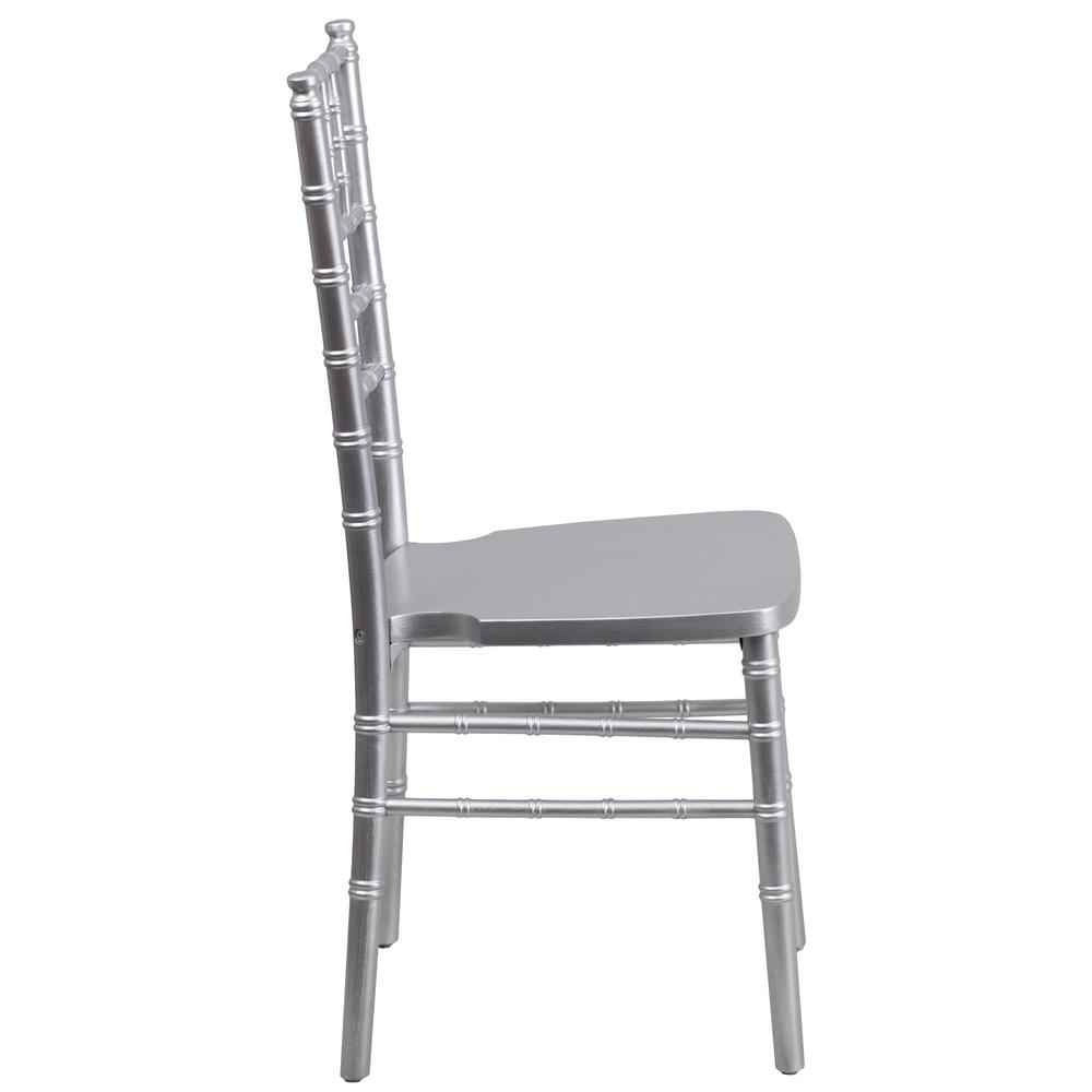 Silver Wood Chiavari Chair. Picture 2
