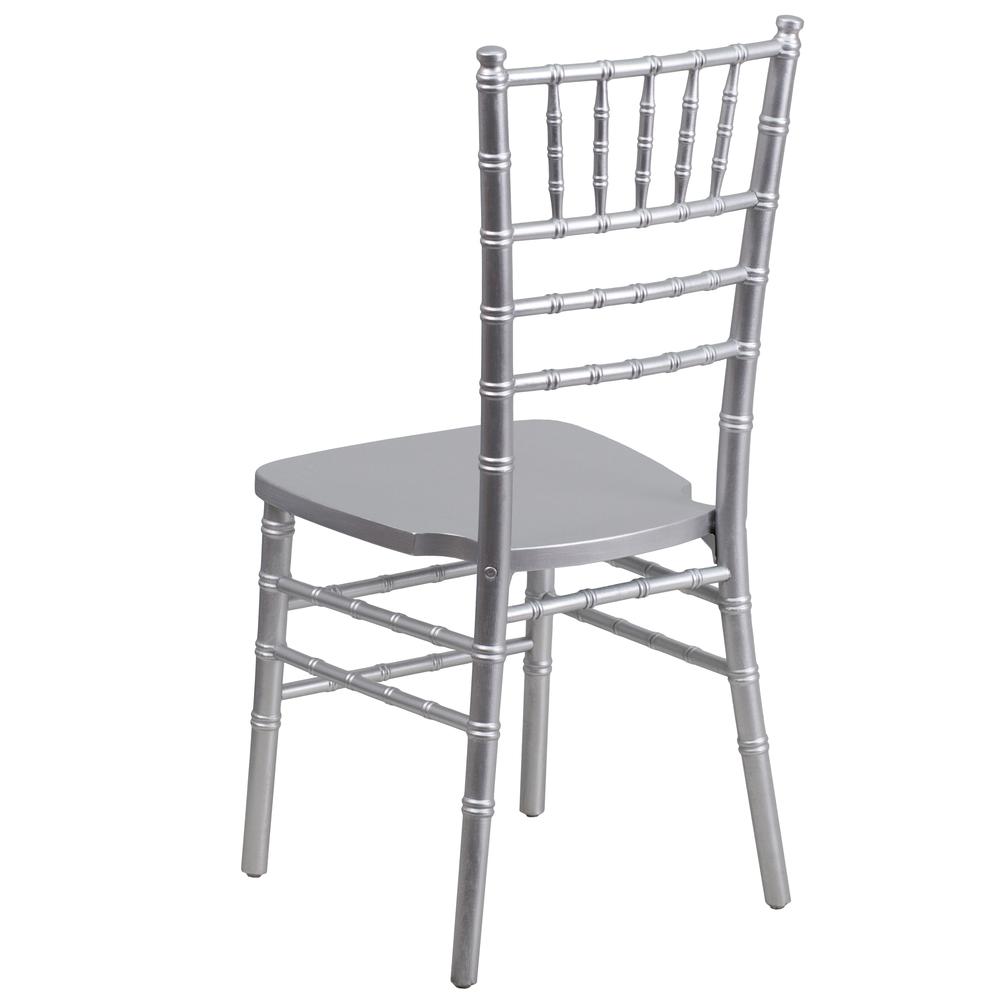 Silver Wood Chiavari Chair. Picture 3