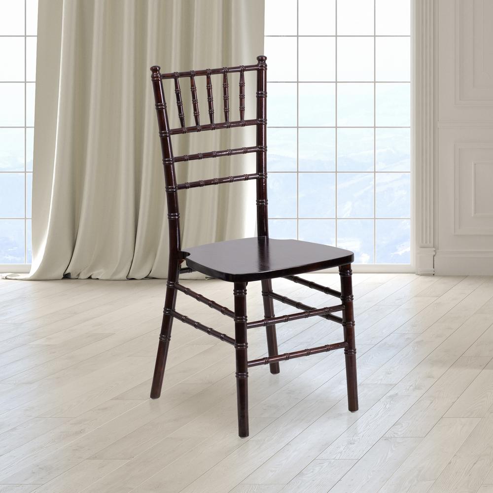 Walnut Wood Chiavari Chair. Picture 5